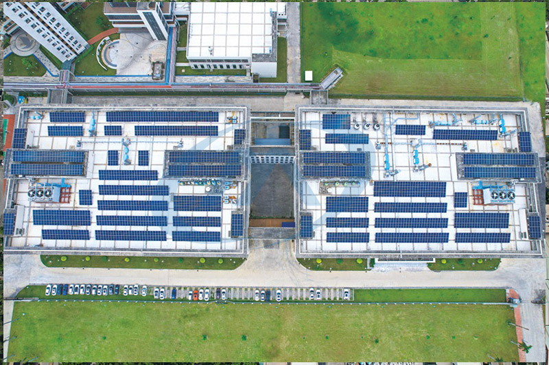 東莞精達電子有限公司887KW光伏發電項目